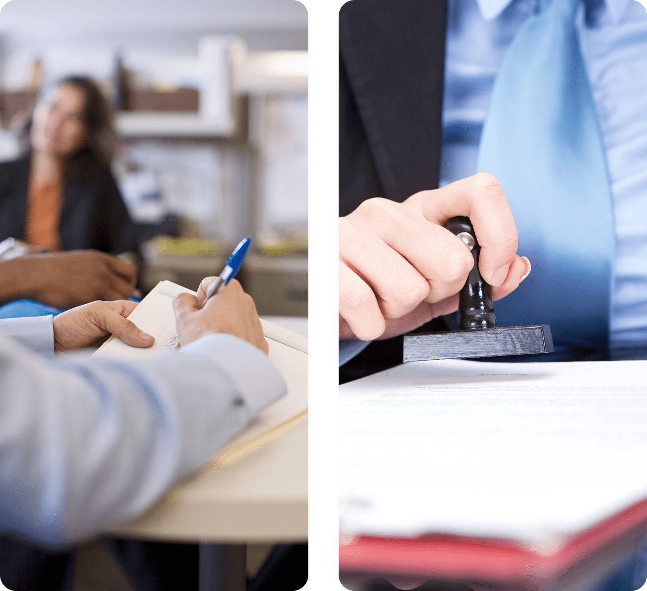 Business meeting and document approval